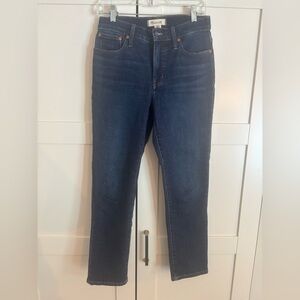 Madewell Mid-Rise Perfect Vintage Jean Dark Wash Size 25